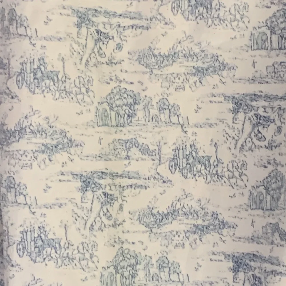 Vintage toile tank top